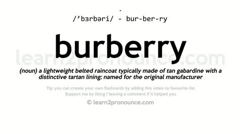 burberry synonym|burberry definition.